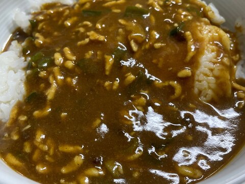 レンジでお手軽！お一人様用カレーライス